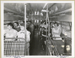 72 Passenger Double Deck Coach - Model 720 - inside with the passengers sitting.