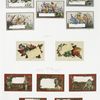 Christmas, New Year, and Valentine cards depicting angels, children, and flowers.