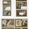 Easter cards depicting flowers and angels.