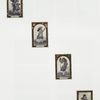 Cards depicting the four seasons with young girl.
