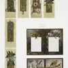 Easter and birthday cards depicting flowers, birds and bees.