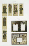 Easter and birthday cards depicting flowers, birds and bees.