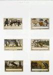 Calendar depicting animals