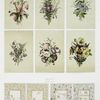 Valentines depicting flowers.