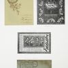 Award certificates for Prang Christmas cards
