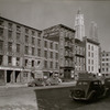 Dey Street between West and Washington Streets