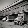 Trucks, West and Desbrosses Sts.