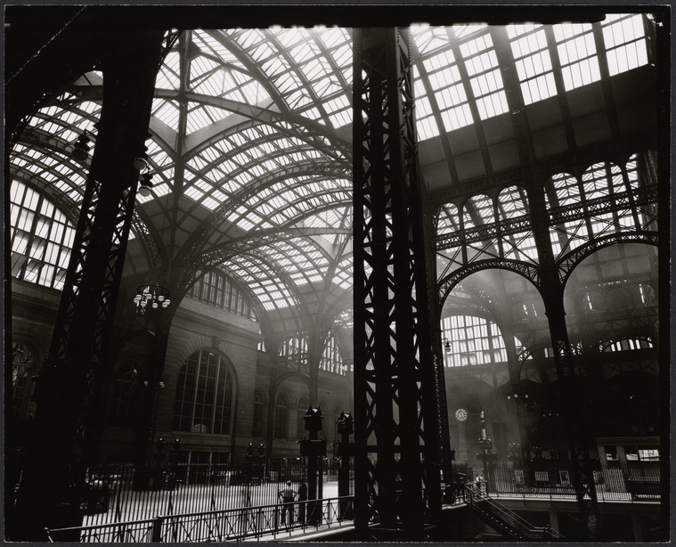 8x10 Print Penn R.R Pennsylvania Station New York City NY Concourse 1919 #PENN 