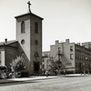 St. Luke's Chapel and Old Houses, Hudson, corner of Grove