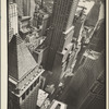 Wall Street, showing East River from roof of Irving Trust building