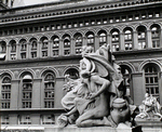 Custom House statue: in rear of N.Y. Produce Exchange Building., 2 Broadway