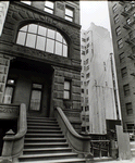 Brownstone front and skyscraper, 4 East 78th Street