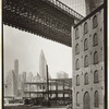 Brooklyn Bridge, Water and Dock Streets, looking southwest
