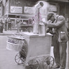 Roast corn man, Orchard and Hester Streets