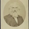 Henry W. Longfellow. (Autographed on the back). Taken in Florence in 1869