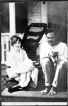 Eugene O'Neil and Elaine Freeman. Provincetown, Ca. 1917 (negative).