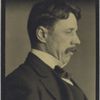 Arnold Bennett (portrait in profil)