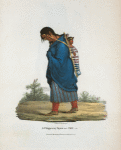 A Chippeway squaw and child.