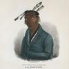 Caw-taa-waa-be-ta or the Snagled Tooth, a Chippewa Chief.