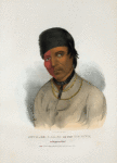 Kitch-ee-i-aa-ba or the Big Buck, a Chippewa Chief.
