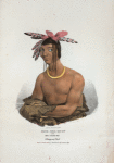 Mish-sha-quat or the Clear Sky, a Chippeway Chief.