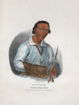 Pe-schik-ee, a celebrated Chippeway Chief.
