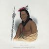 Tshu-gue-ga, a celebrated Chief, half Winnebago and half French.