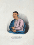 A Winnebago squaw, wife of O'-check-ka or Four Legs.