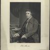 Edmund Burke. (Autograph) (From a picture by Sir Joshua Reynolds)