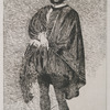 Rouvière dans le role de Hamlet.