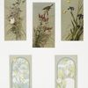 Easter cards depicting birds, flowers, and butterflies.