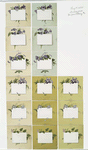 Birthday and New Year cards with botanical ornamentation.