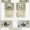 Easter cards depicting birds, flowers, and landscapes