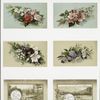 Birthday cards and Valentines depicting flowers and landscapes.