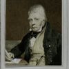 Sir Walter Scott. (Original watercolor sketch, n.d.)