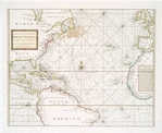 A new generall chart for the West Indies, of E. Wrights projection vul. Mercators chart