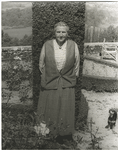 Gertrude Stein and Pepe at Bilignin, June 13, 1934.
