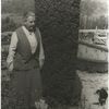 Gertrude Stein and Pepe at Bilignin, June 13, 1934.