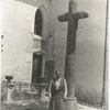Gertrude Stein with the cross. Lucey Church