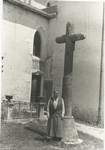 Gertrude Stein with the cross. Lucey Church