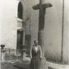 Gertrude Stein, with the cross at Lucey Church
