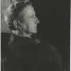 Gertrude Stein in the dress she wore in lectures in America