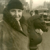 Gertrude Stein, Richmond, Virginia with an old hitching post