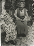 Alice B. Toklas: Gertrude Stein,on the Terrace at Bilignin, June 13, 1934.