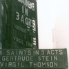 Gertrude Stein's name in electric light over the 44th Street theatre, New York, March 1934.