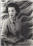 Toni Merrill (Mrs. Lamont Johnson), creator of Constance in 'Yes Is for a Very Young Man' at Pasadena, May 23, 1946
