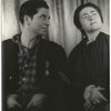 Dorothy Dow as Susan B. Anthony, William Horne as Jo the Loiterer. The Mother of Us All, May 14, 1947