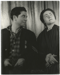 Dorothy Dow as Susan B. Anthony, William Horne as Jo the Loiterer. The Mother of Us All, May 14, 1947