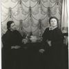 Dorothy Dow as Susan B., Anthony, Belva Kibler as Anne, The Mother of Us All, May 14, 1947