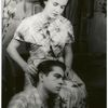 Karl Light as Ferdinand, Royna Sue Klotzkin as Constance, Yes Is For a Very Young Man at Princeton, July 26, 1948